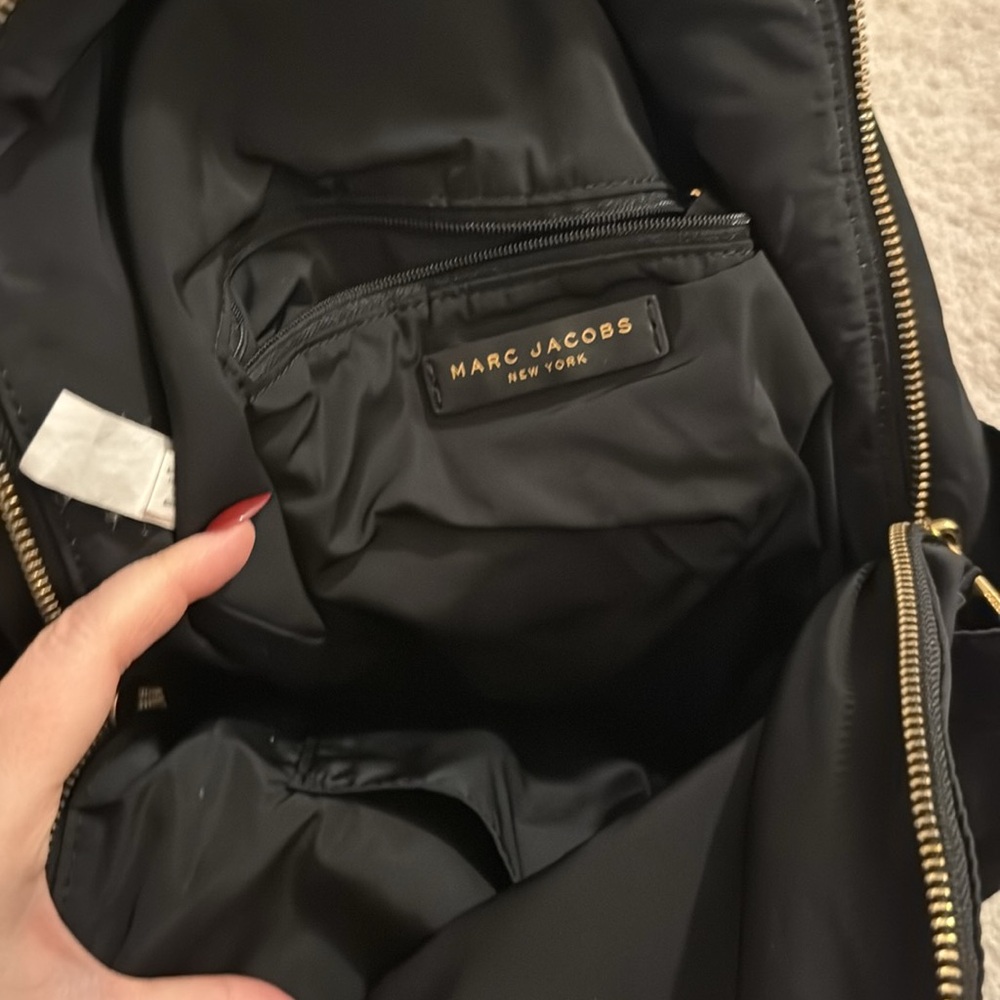 Marc Jacob’s Preppy Black Nylon Backpack - Picture 3 of 5